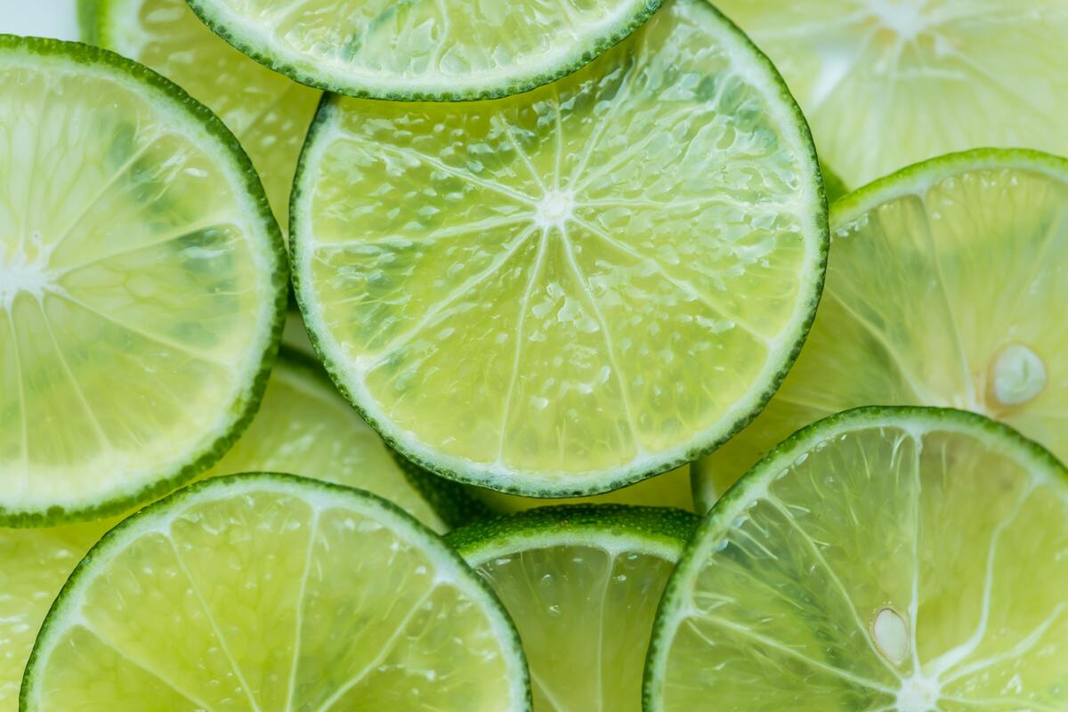 фрукты, на кухню, лайм, зеленые