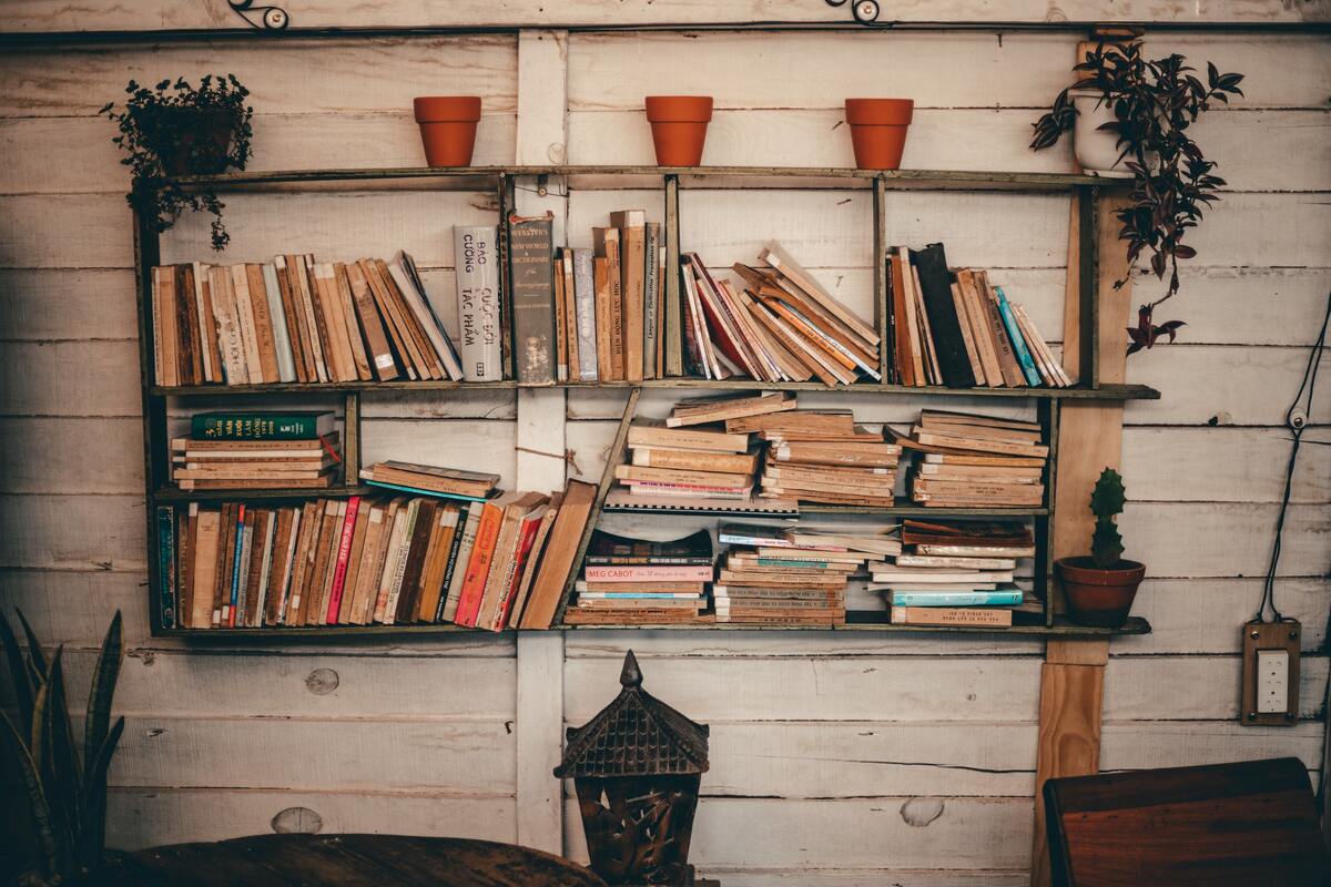 библиотека, книги, книжные полки, 3д, 3d