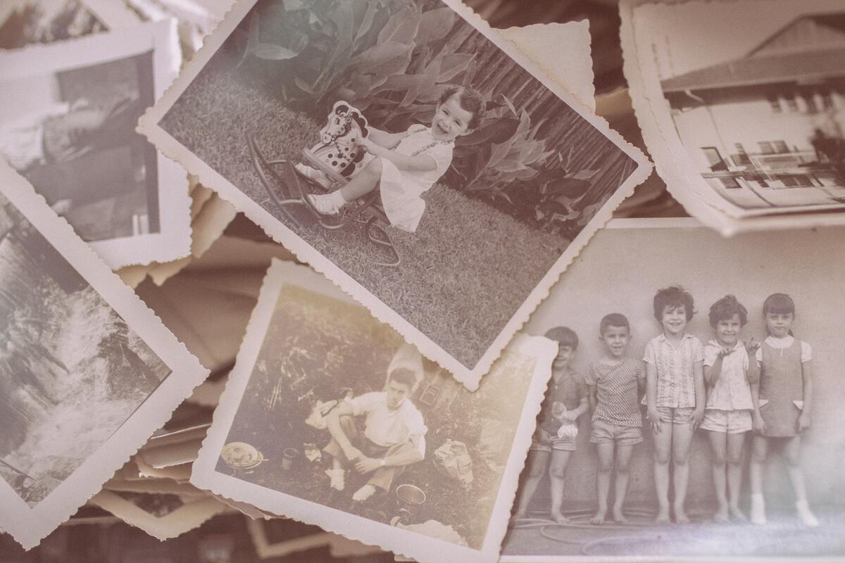 фотографии, ретро, семейный альбом