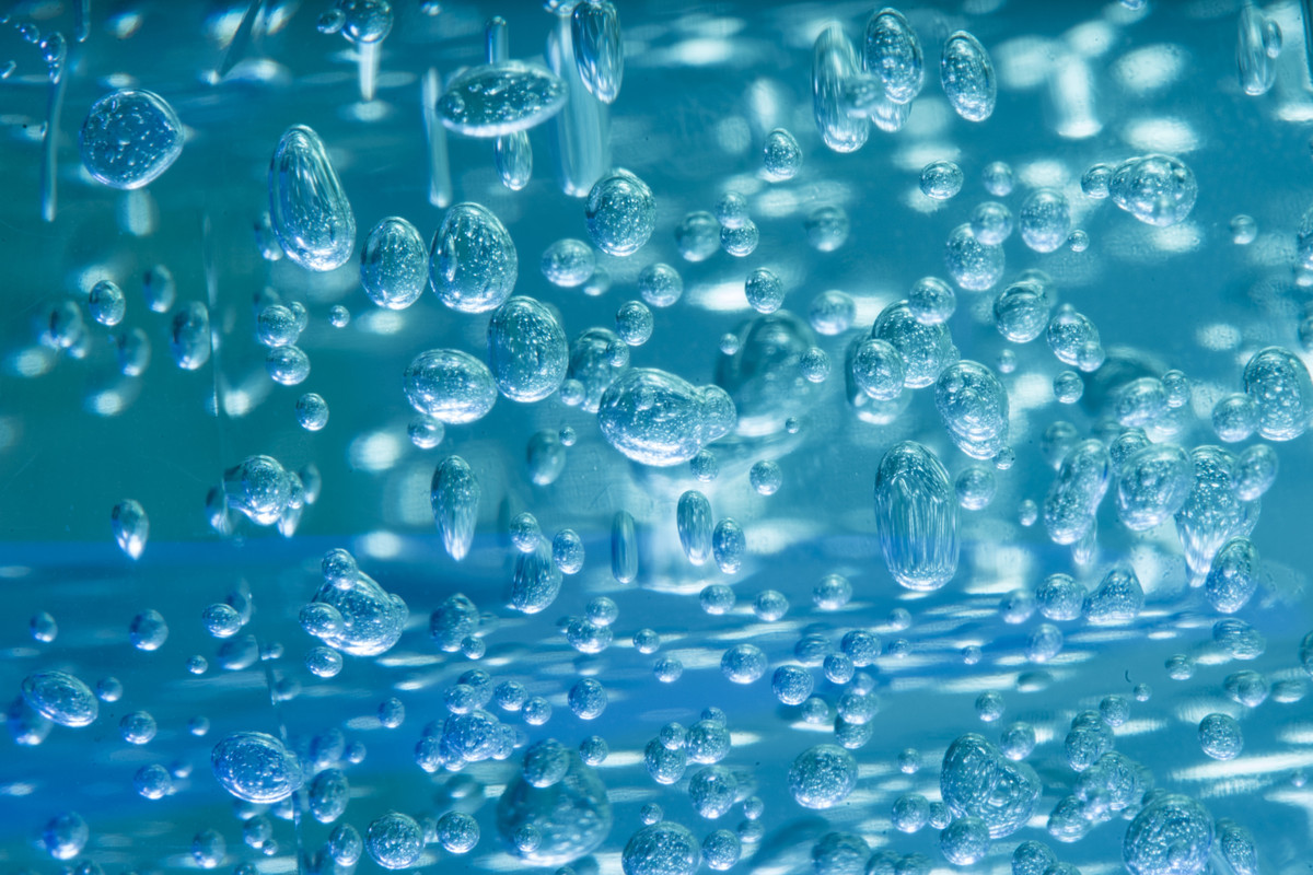 вода, капли, 3д, 3d, стереоскопические