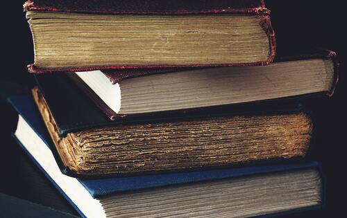 библиотека, книги, страницы