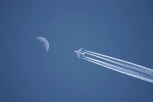 самолет, авиация, небо