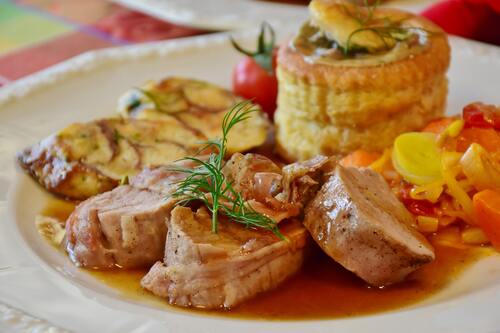 еда, на кухню, блюда, мясо