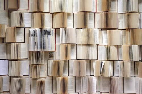 библиотека, книги, страницы
