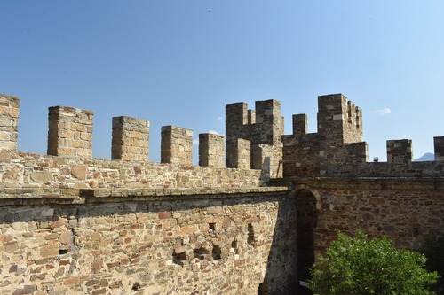 крым, здание, архитектура, кирпичная кладка