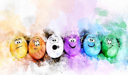детские, для девочек, для мальчика, смайлик, для детей, живопись, акварель