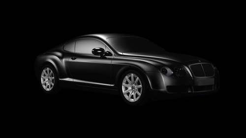 автомобиль, 3д, 3d, черные, машина
